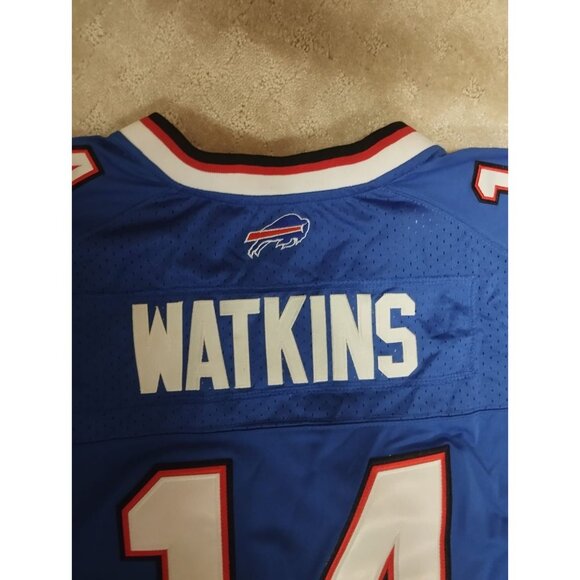 Nike Men's Size 44 Buffalo Bills Sammy Watkins Jersey #14 On Field Blue Stitched - Picture 4 of 5